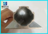 Άνευ ραφής αργιλίου κραμάτων ορθογώνια σωλήνωση 6063-T5 αργιλίου φλαντζών σωλήνων διπλή